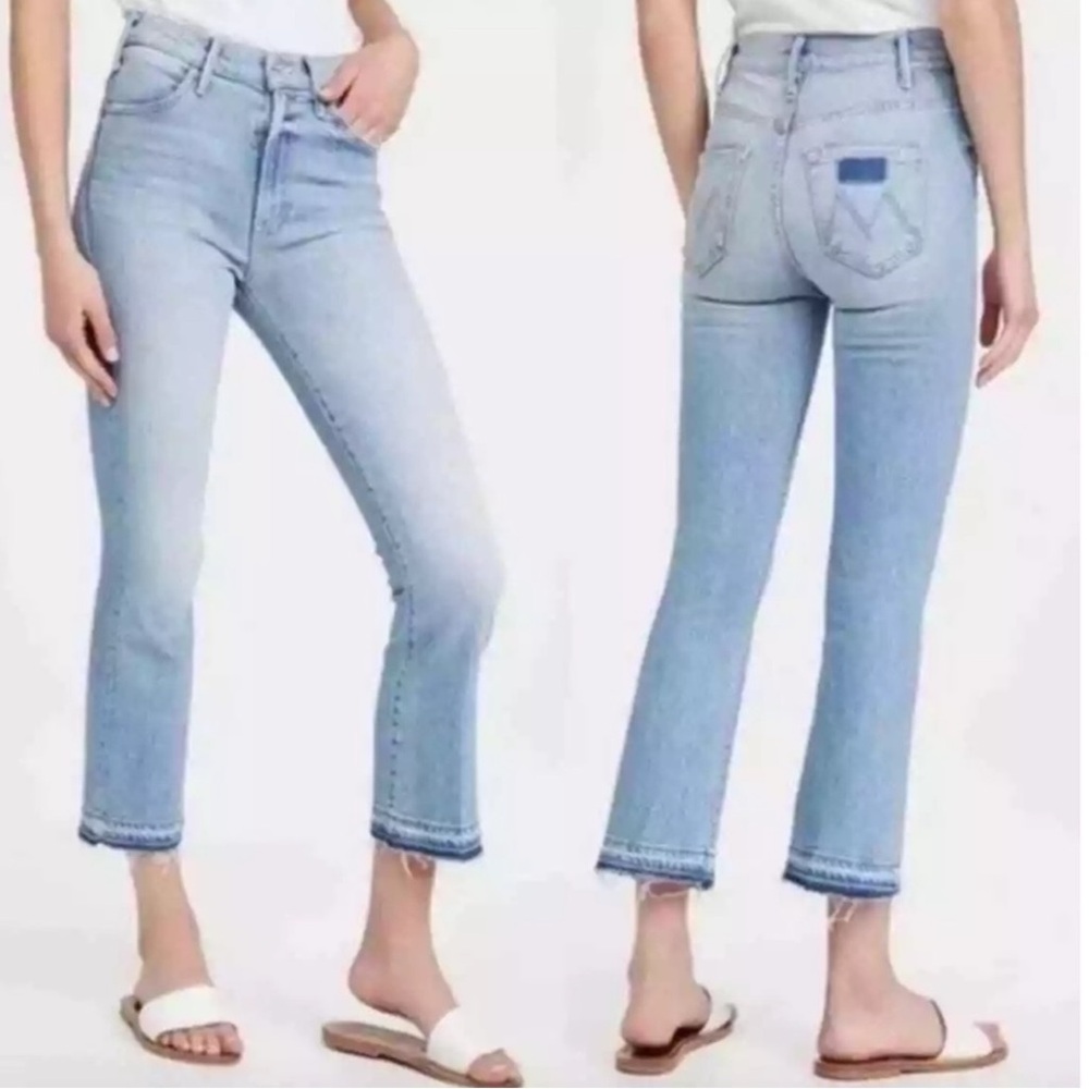 MOTHER The Hustler Ankle Undone Hem Size 30